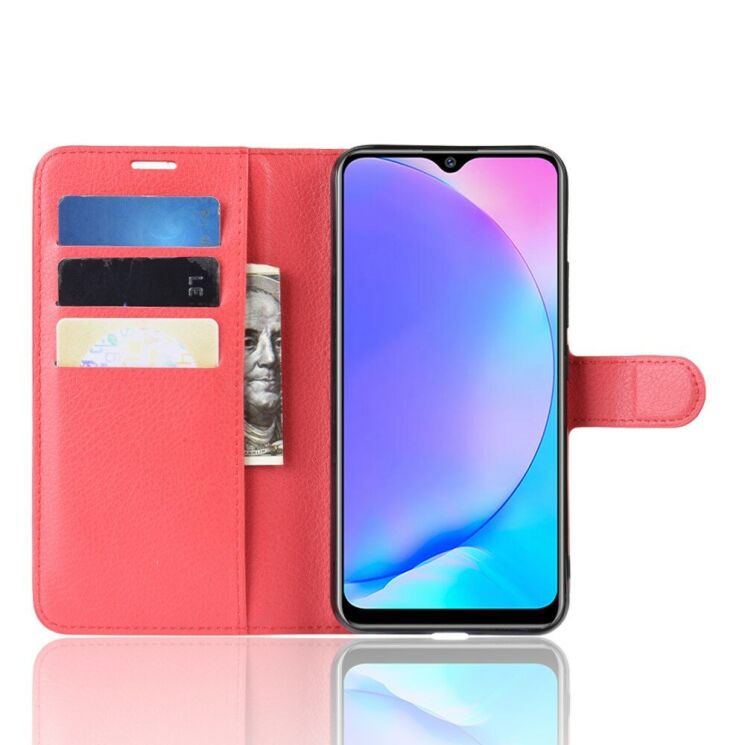 Классический чехол-книжка Deexe Book Type для VIVO Y17 - Red: фото 4 из 6