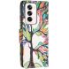 Чехол-книжка Deexe Color Wallet для OPPO Reno 12 - Life Tree (356814E). Фото 3 из 7
