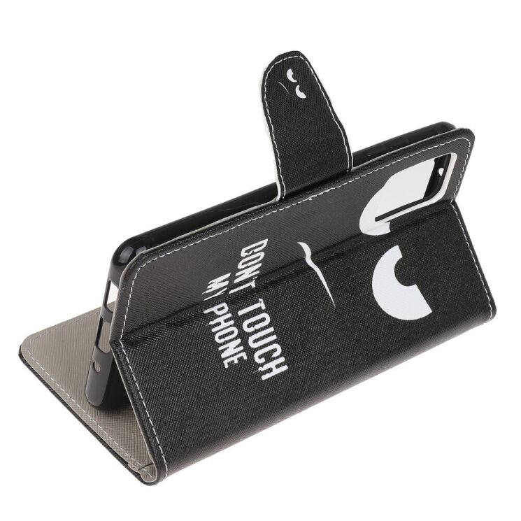Чехол-книжка Deexe Color Wallet для Samsung Galaxy S20 FE (G780) - Don't Touch My Phone: фото 4 из 6
