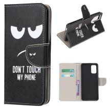 Чехол-книжка Deexe Color Wallet для Samsung Galaxy S20 FE (G780) - Don't Touch My Phone: фото 1 из 6