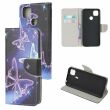 Чехол-книжка Deexe Color Wallet для Xiaomi Redmi 9C - Beautiful Butterfly (267612J)