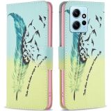 Чохол-книжка Deexe Color Wallet для Xiaomi Redmi Note 12 - Feather (323021I)