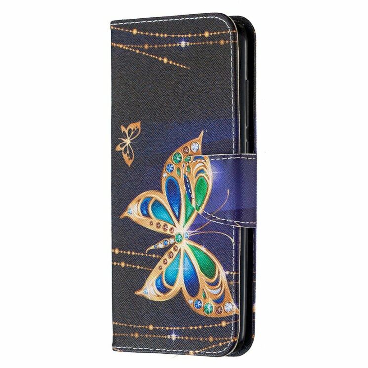 Чохол-книжка Deexe Color Wallet для Xiaomi Redmi Note 9 - Diamante Butterfly: фото 4 з 9