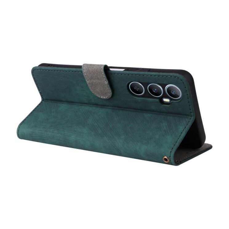 Чехол-книжка Deexe Delta Book для Realme C65 - Green: фото 4 из 8