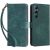 Чехол-книжка Deexe Delta Book для Realme C65 - Green: фото 1 из 8