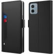 Чохол-книжка Deexe Eclipse Wallet для Motorola Moto G05 / Moto E15 - Black (372714B)