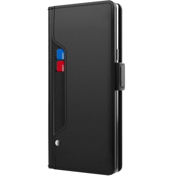 Чохол-книжка Deexe Eclipse Wallet для Motorola Moto G05 / Moto E15 - Black: фото 3 з 9