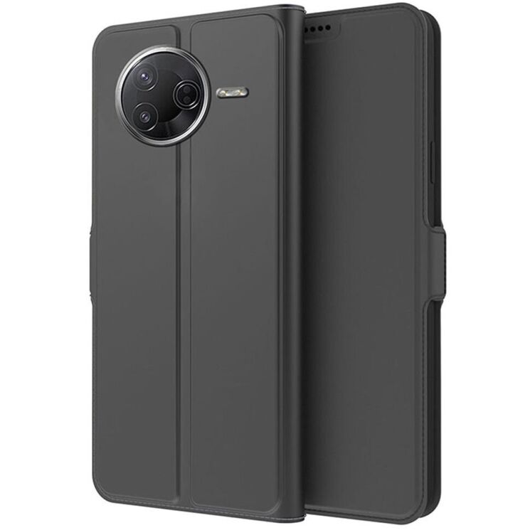Чехол-книжка Deexe Faro Wallet для Xiaomi Poco F7 Pro - Black: фото 1 из 6