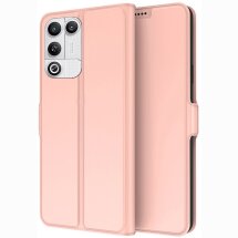 Чехол-книжка Deexe Faro Wallet для ZTE Nubia Red Magic 11 Air - Rose Gold: фото 1 из 7