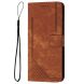 Чехол-книжка Deexe Lines Series для Infinix Note 30 - Brown (330011Z). Фото 5 из 11