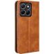 Чехол-книжка Deexe Retro Style для Motorola Edge 70 Fusion - Brown (409508Z). Фото 6 из 18