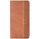 Чехол-книжка Deexe Retro Style для Motorola Edge 70 Fusion - Brown (409508Z). Фото 2 из 18