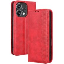 Чохол-книжка Deexe Retro Style для OPPO Reno 15 - Red: фото 1 з 8