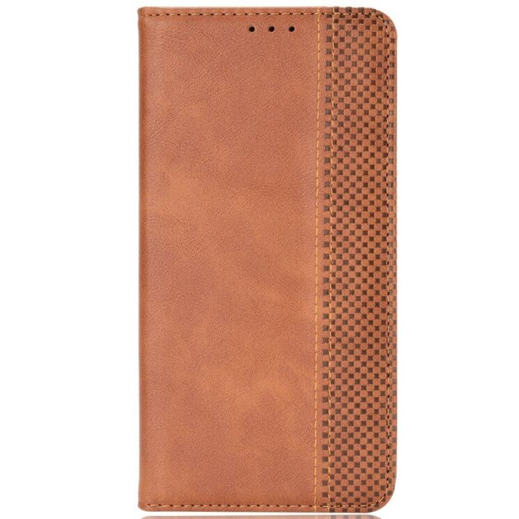 Чохол-книжка Deexe Retro Style для Samsung Galaxy S26 (S942) - Brown: фото 4 з 20