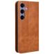 Чохол-книжка Deexe Retro Style для Samsung Galaxy S26 (S942) - Brown (407221Z). Фото 8 з 20