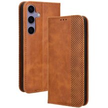 Чохол-книжка Deexe Retro Style для Samsung Galaxy S26 (S942) - Brown: фото 1 з 20