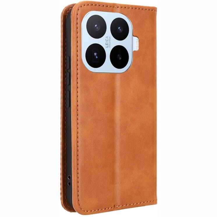 Чехол-книжка Deexe Retro Style для Xiaomi 17T - Brown: фото 8 из 18