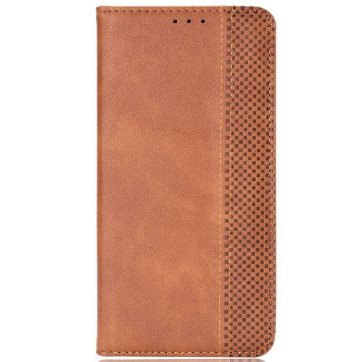 Чехол-книжка Deexe Retro Style для Xiaomi Poco C95 Pro - Brown (429206Z) Чехол-книжка Deexe Retro Style для Xiaomi Poco C95 Pro - Brown: фото 4 из 19