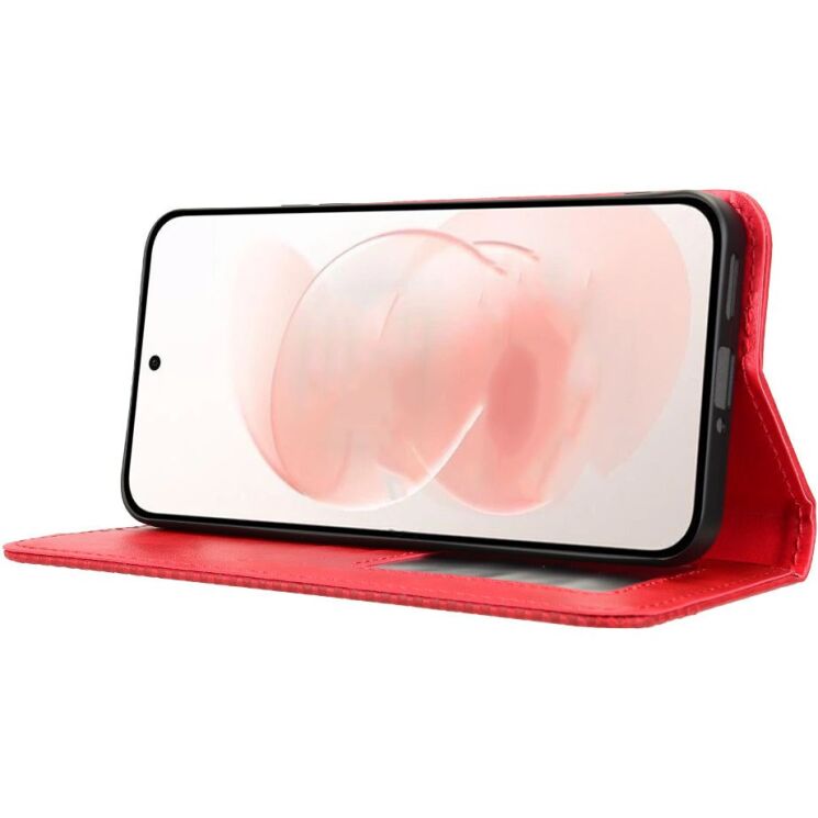 Чохол-книжка Deexe Retro Style для Xiaomi Redmi Note 17 Pro Plus - Red (430601R) Чохол-книжка Deexe Retro Style для Xiaomi Redmi Note 17 Pro Plus - Red: фото 6 з 19