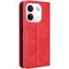 Чохол-книжка Deexe Retro Style для Xiaomi Redmi Note 17 Pro Plus - Red (430601R). Фото 7 з 19