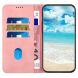Чехол-книжка Deexe Rhombus Style для OPPO A17k / A17 - Rose Gold (318902RG). Фото 4 из 11