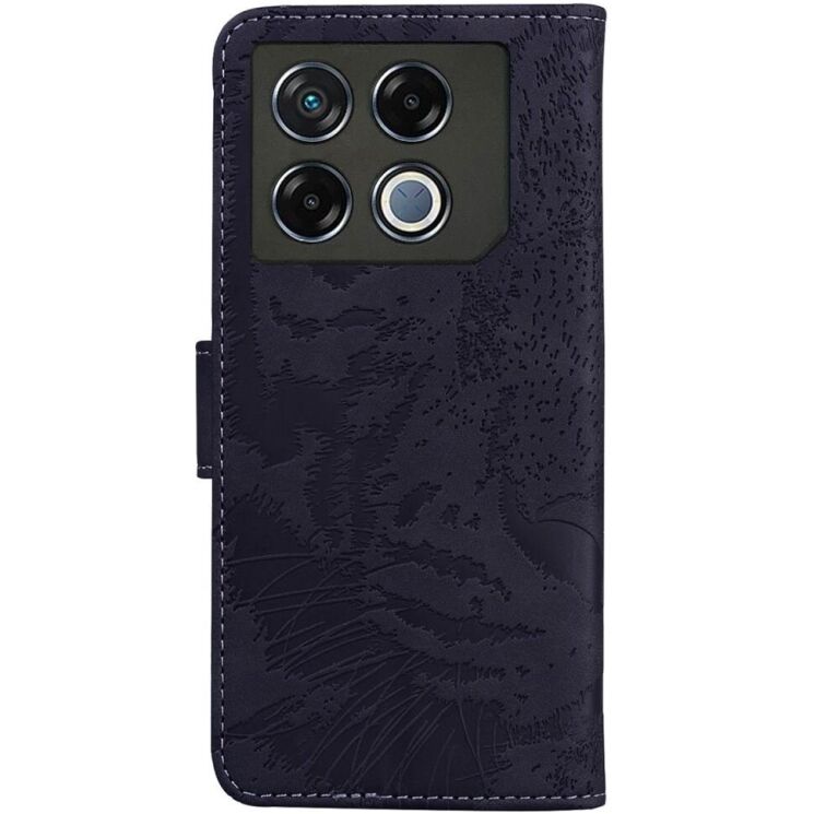 Чехол-книжка Deexe Tiger для Infinix GT 20 Pro - Black: фото 6 из 7