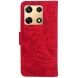 Чехол-книжка Deexe Tiger для Infinix Note 30 Pro - Red (331910R). Фото 6 из 7