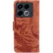 Чехол-книжка Deexe Tiger для Infinix Note 40 - Brown (351426Z). Фото 6 из 7