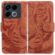 Чехол-книжка Deexe Tiger для Infinix Note 40 - Brown (351426Z)