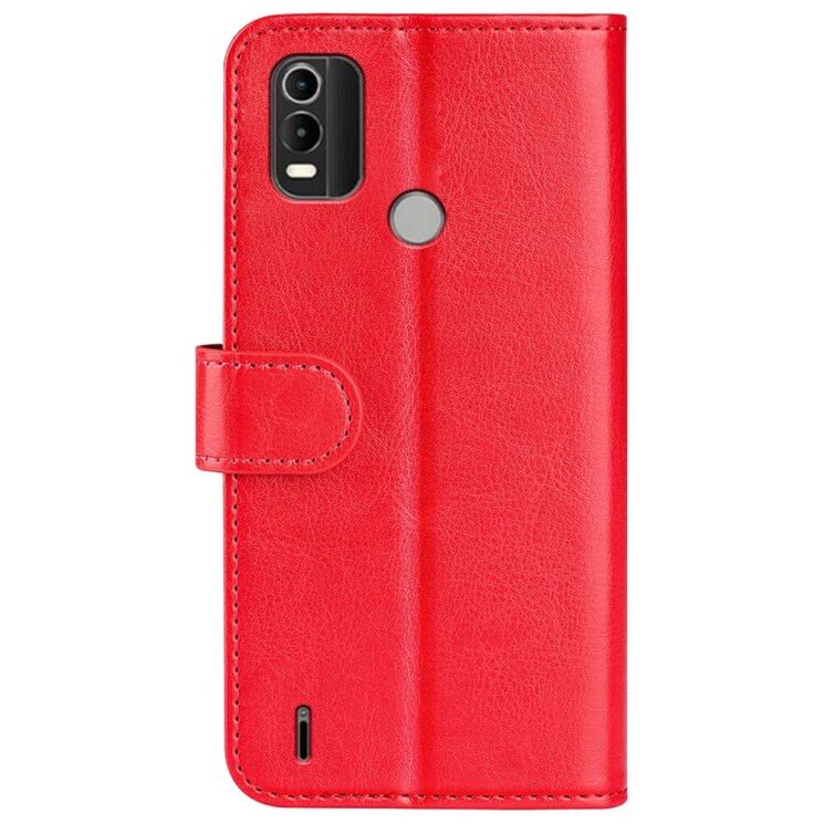 Чехол-книжка Deexe Wallet Style для Nokia C21 Plus - Red: фото 3 из 6