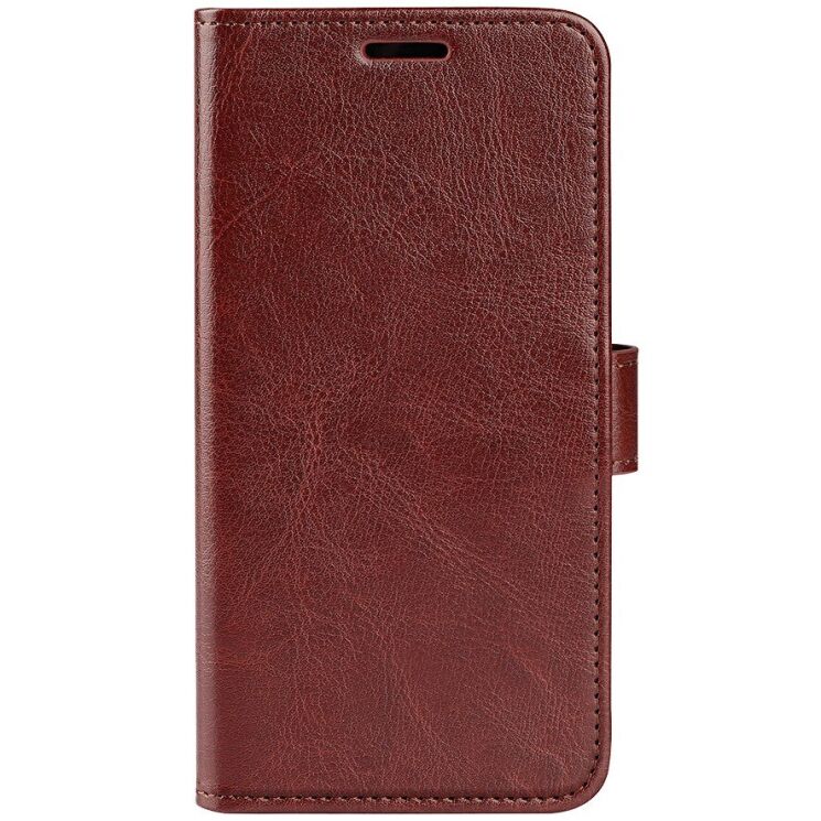 Чохол-книжка Deexe Wallet Style для OPPO Reno 14 5G - Brown: фото 2 з 8
