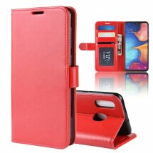 Чохол-книжка Deexe Wallet Style для Samsung Galaxy A20e (A202) - Red: фото 1 з 8