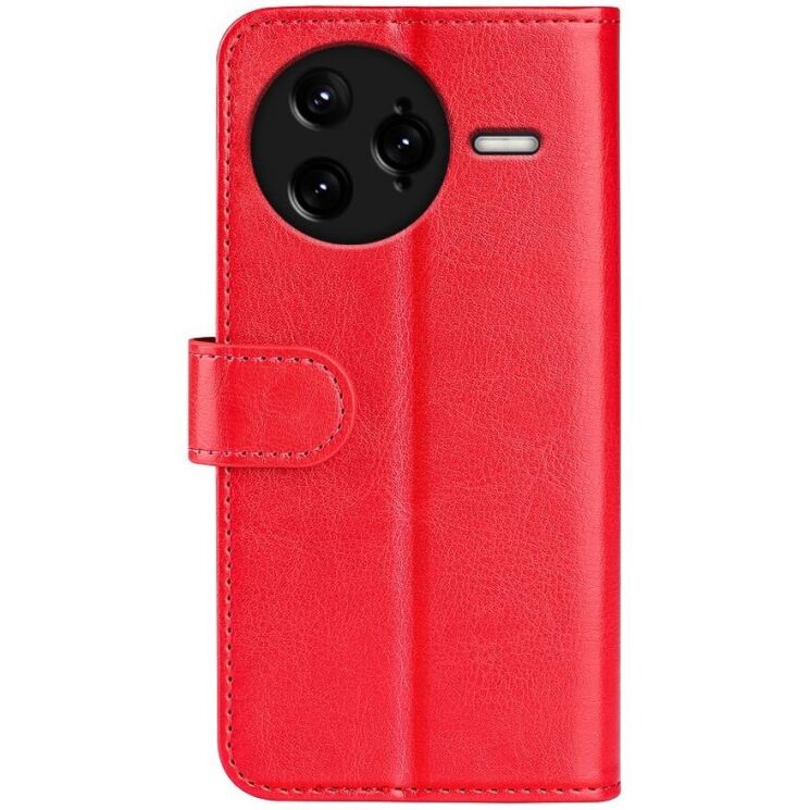 Чехол-книжка Deexe Wallet Style для Xiaomi Poco F7 Ultra - Red: фото 4 из 5
