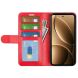 Чехол-книжка Deexe Wallet Style для Xiaomi Poco F7 Ultra - Red (378732R). Фото 3 из 5