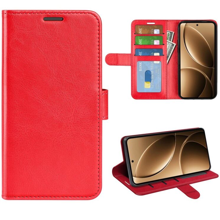 Чехол-книжка Deexe Wallet Style для Xiaomi Poco F7 Ultra - Red: фото 2 из 5