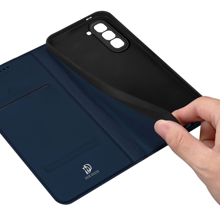 Чехол-книжка DUX DUCIS Skin Pro для Infinix Hot 70 - Blue: фото 8 из 10