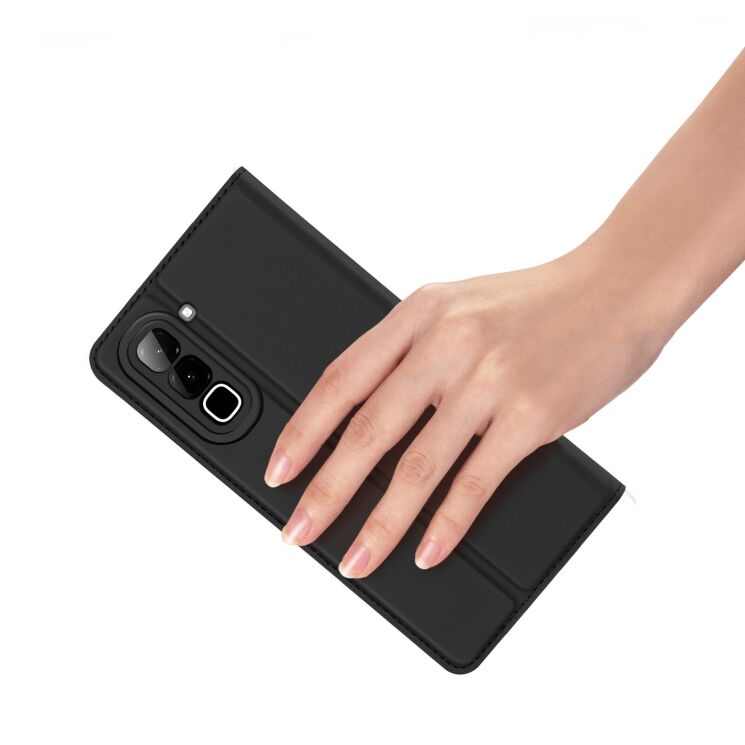 Чехол-книжка DUX DUCIS Skin Pro для Infinix Hot 70 - Blue: фото 7 из 10