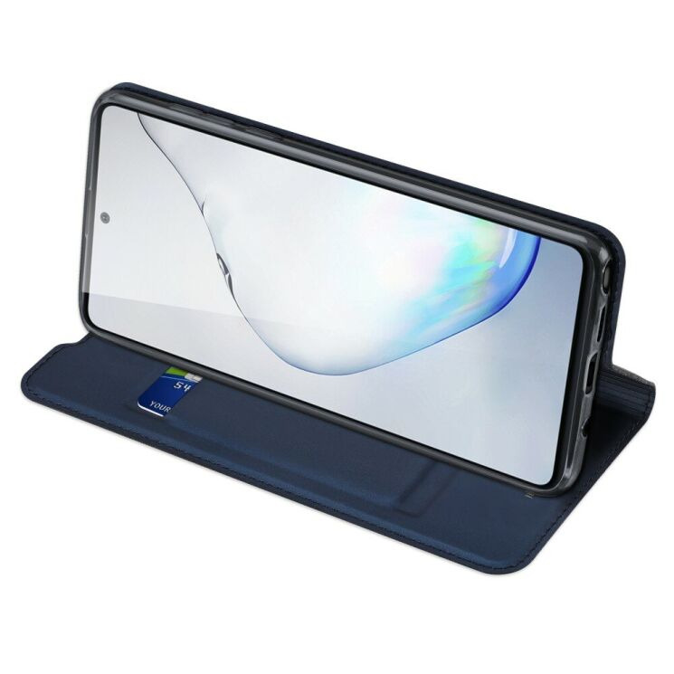 Чехол-книжка DUX DUCIS Skin Pro для Samsung Galaxy Note 10 Lite (N770) - Blue: фото 5 из 19