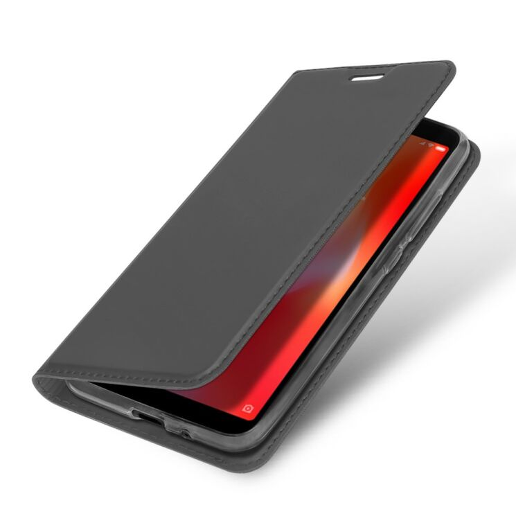 Чехол-книжка DUX DUCIS Skin Pro для Xiaomi Redmi 6A - Dark Grey: фото 4 из 15