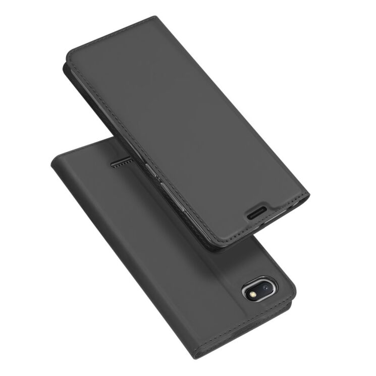 Чехол-книжка DUX DUCIS Skin Pro для Xiaomi Redmi 6A - Dark Grey: фото 1 из 15