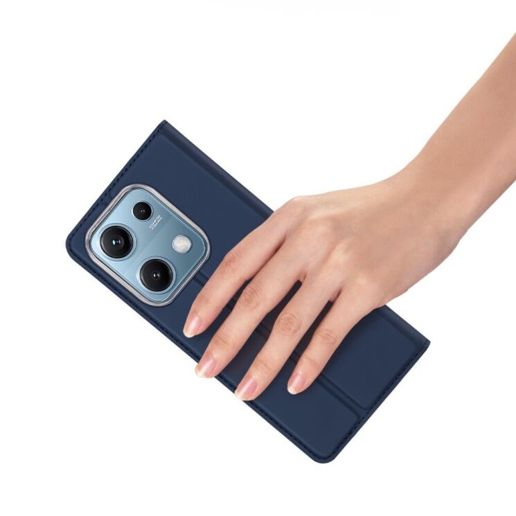 Чехол-книжка DUX DUCIS Skin Pro для Xiaomi Redmi Note 14S - Blue: фото 7 из 10