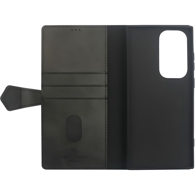 Чехол-книжка Just Must Dennis Flip Case для Samsung Galaxy S23 Ultra (S918) 6973297908233 - Black (321095B) Чехол-книжка Just Must Dennis Flip Case для Samsung Galaxy S23 Ultra (S918) 6973297908233 - Black: фото 3 из 4