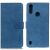 Чехол-книжка KHAZNEH Retro Wallet для Motorola Moto E7 Power / Moto E7i - Blue: фото 1 из 8