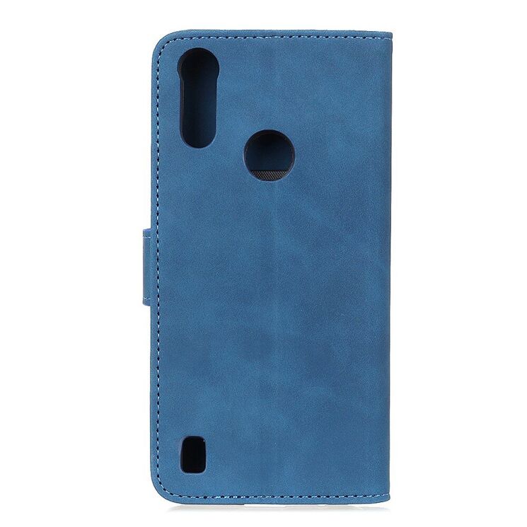 Чехол-книжка KHAZNEH Retro Wallet для Motorola Moto E7 Power / Moto E7i - Blue: фото 2 из 8