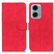 Чехол-книжка KHAZNEH Retro Wallet для Motorola Moto G24 Power - Red (347920R). Фото 1 из 7