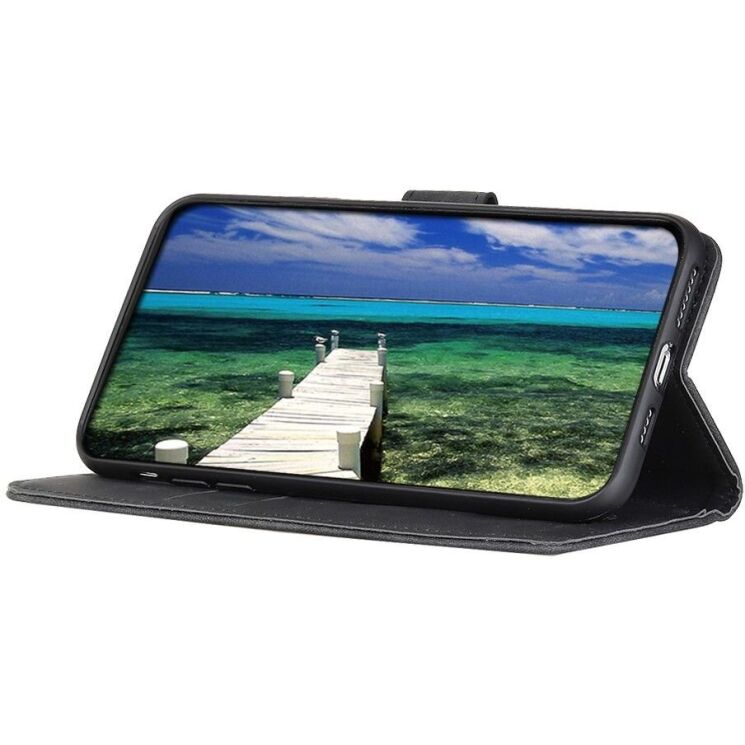 Чехол-книжка KHAZNEH Retro Wallet для Samsung Galaxy A25 (A256) - Black: фото 2 из 8