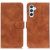 Чехол-книжка KHAZNEH Retro Wallet для Samsung Galaxy S23 FE - Brown: фото 1 из 9