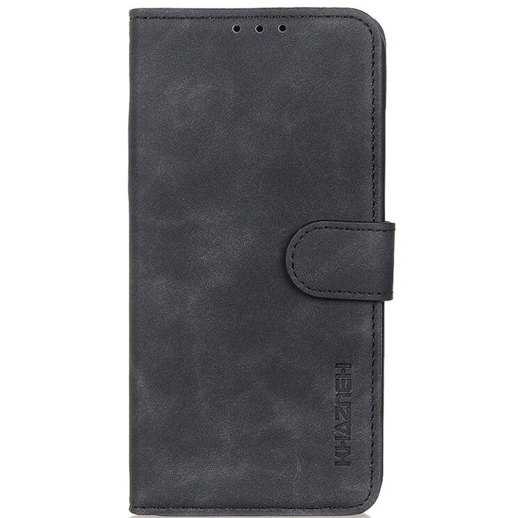 Чехол-книжка KHAZNEH Retro Wallet для Xiaomi Redmi A1+ / A2+ - Black: фото 6 из 8