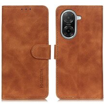 Чехол-книжка KHAZNEH Retro Wallet для Xiaomi Redmi A5 / Poco C71 - Brown: фото 1 из 6