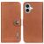 Чехол-книжка KHAZNEH Wallet Cover для Apple iPhone 16 Plus - Brown: фото 1 из 9